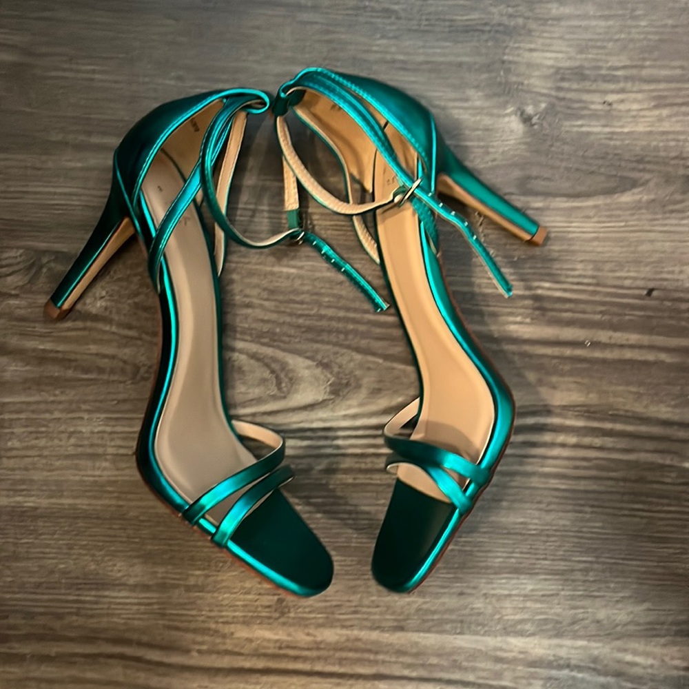 Green heels